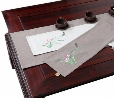 SKTR006 custom-made tea tablecloth style making embroidery tablecloth style custom tablecloth style tablecloth towel conference tablecloth hotel tablecloth tablecloth factory tablecloth price detail view-13